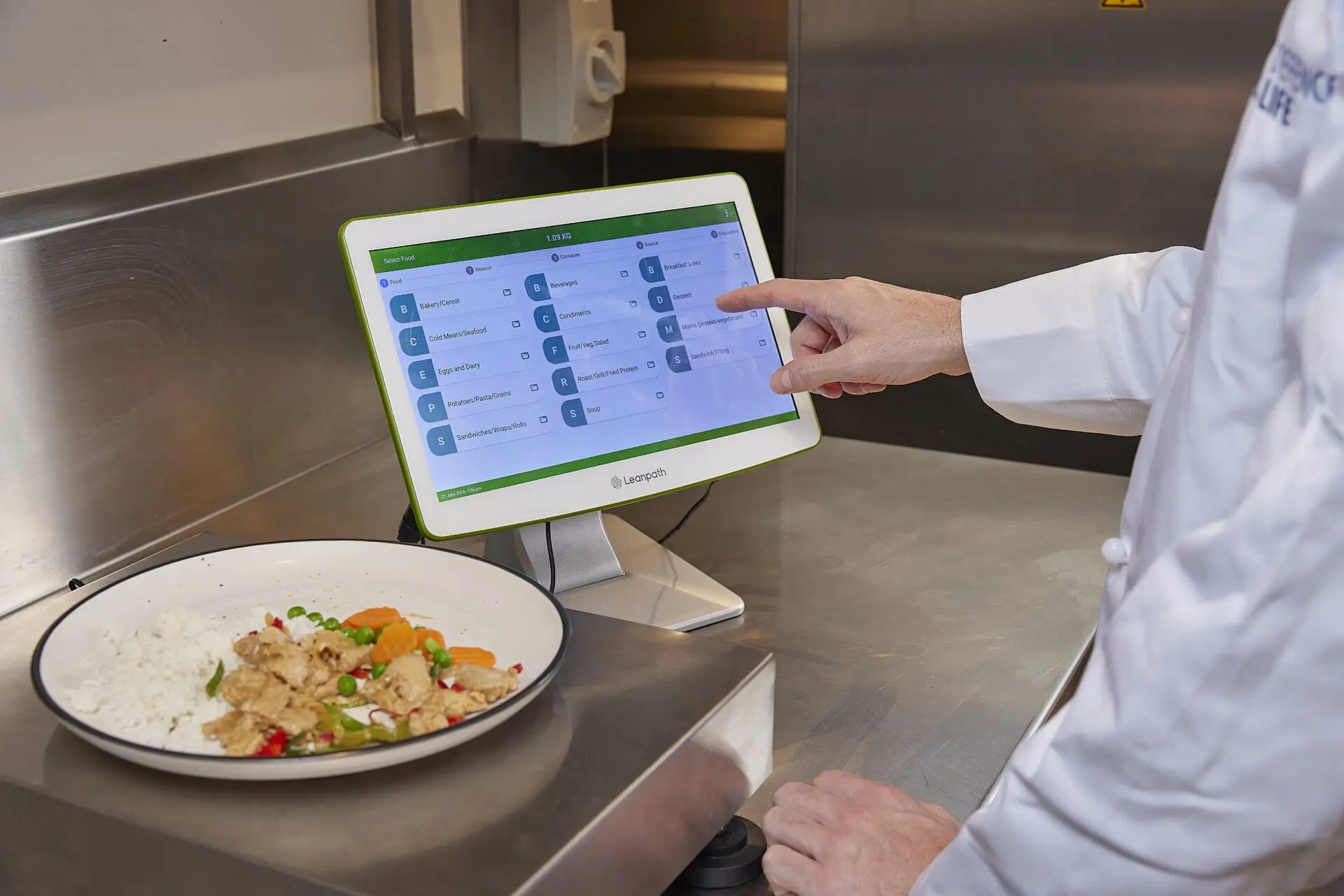 Leanpath system supports sustainability