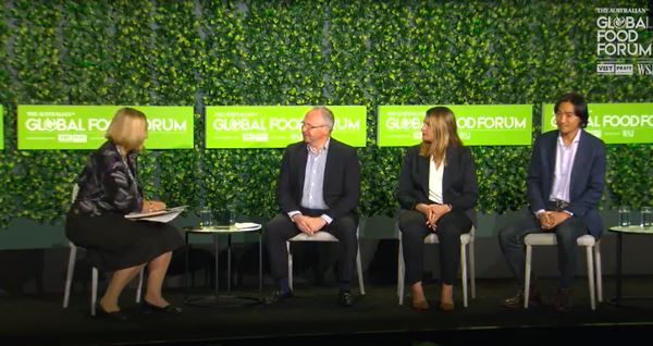 Photo of Mark on Global Food Forum 2021 panel