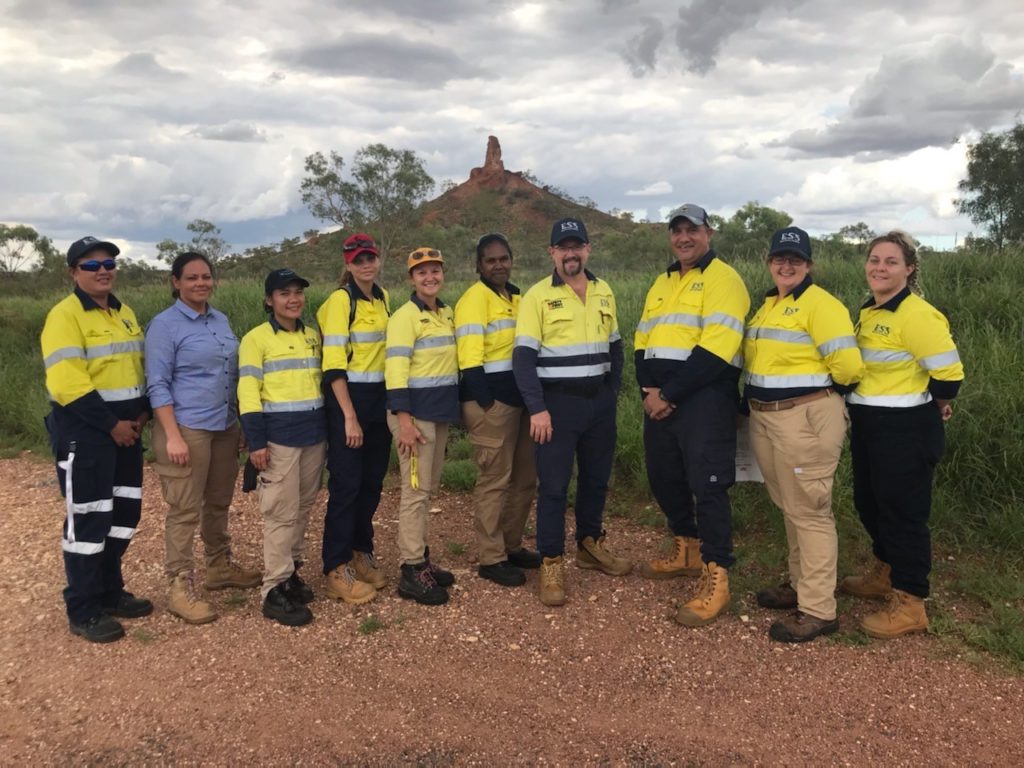 Trainees at Phosphate Hill