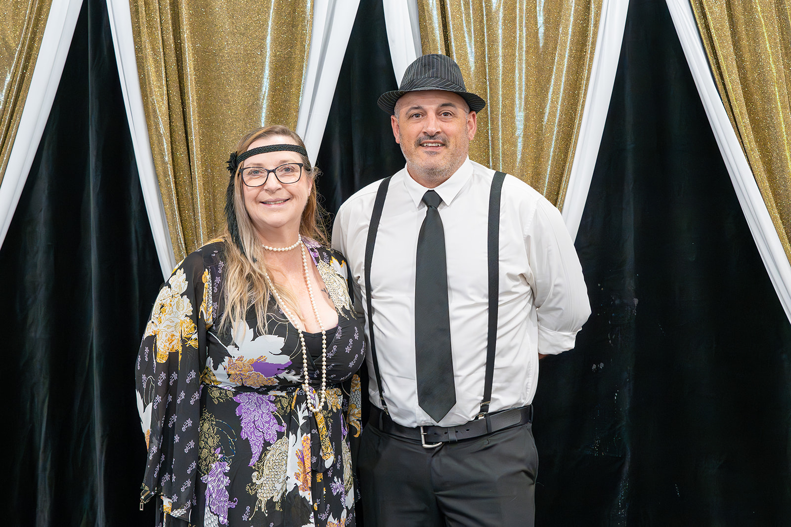 Fie Cronin - Care and Connection, One Meal at a Time. Two people take photo at Star Awards.