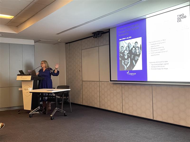 Two Good Co at our International Women's Day event