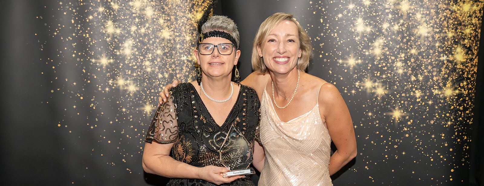 Rachel Moon and Annie Schmidt at the 2024 Star Awards|Rachel Moon and Annie Schmidt at the 2024 Star Awards