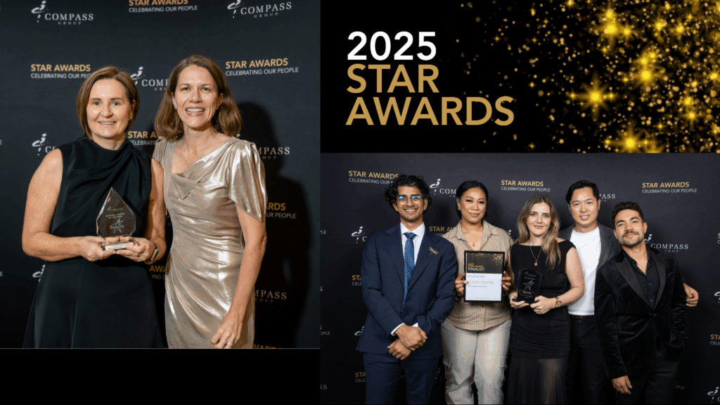 Star Awards - Yvonne Atkinson, Jo Taylor & Flight Centre team