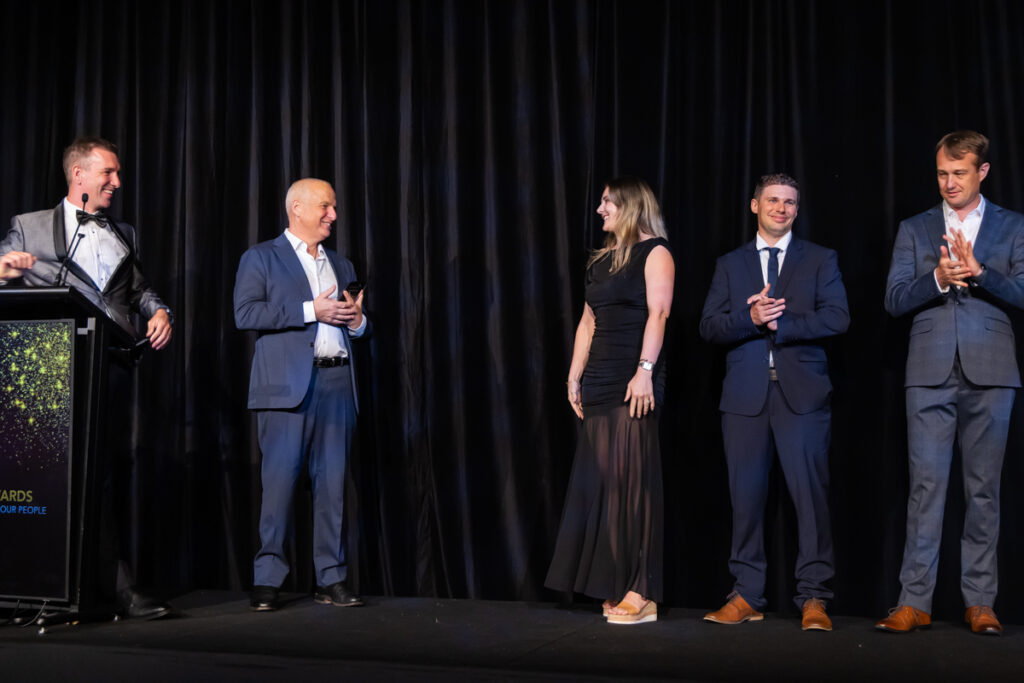 Star Awards - Frankee Walker, receiving award